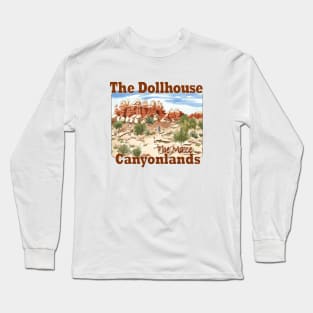 The Dollhouse Hike, Canyonlands Long Sleeve T-Shirt